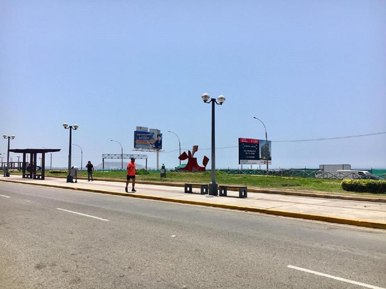 Ocean View Close To Airport Lima Extérieur photo